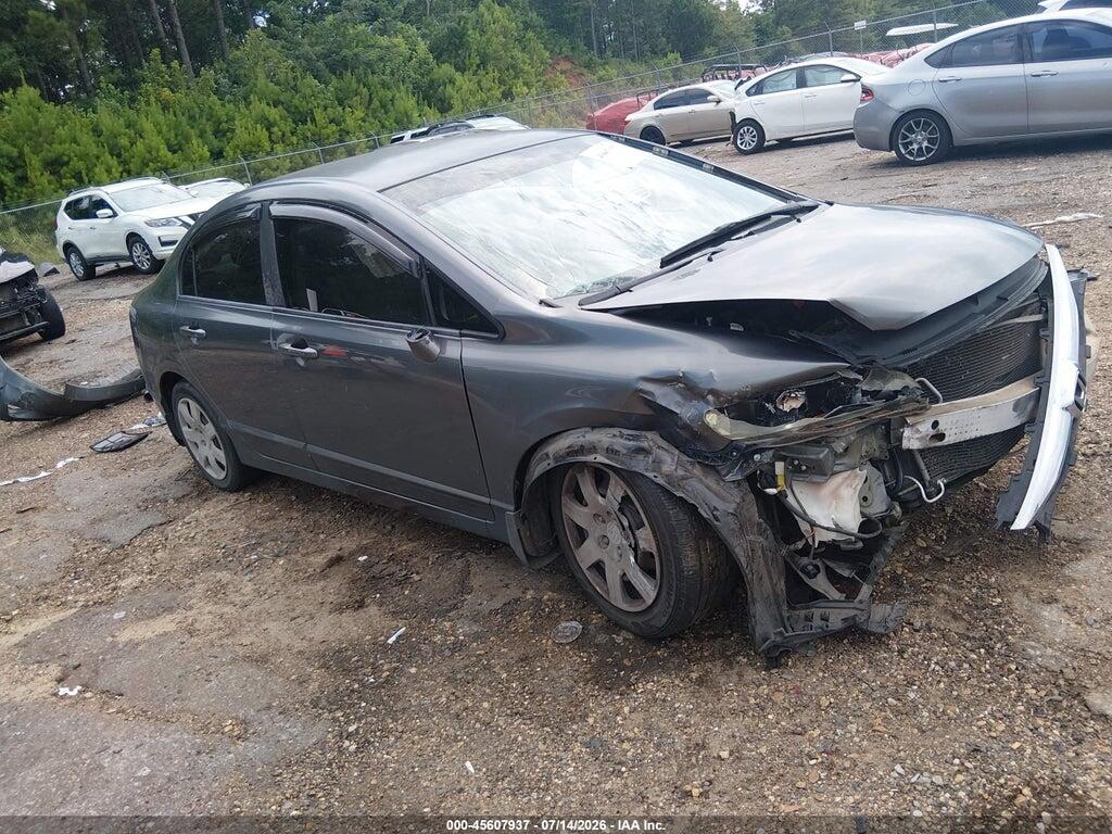 19XFA16539E015810 2009 HONDA CIVIC photo no. 1