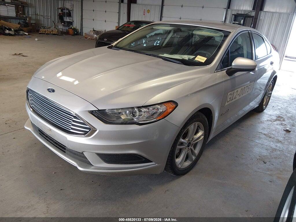 3FA6P0LU0JR243464 2018 FORD FUSION HYBRID photo no. 2