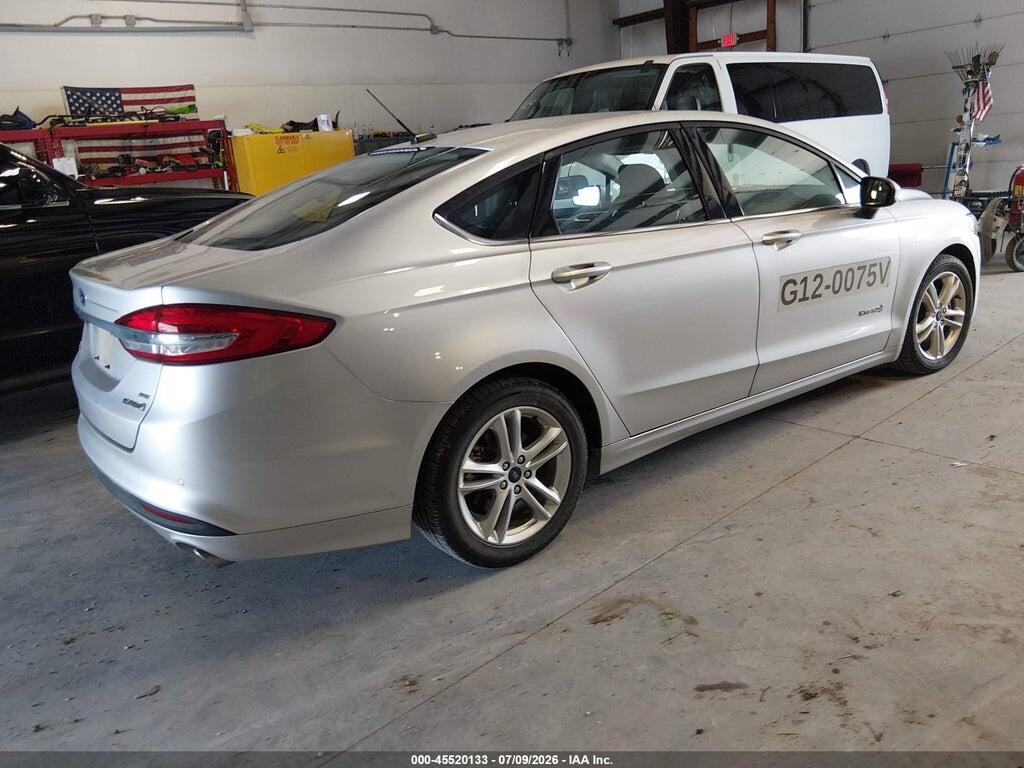 3FA6P0LU0JR243464 2018 FORD FUSION HYBRID photo no. 4