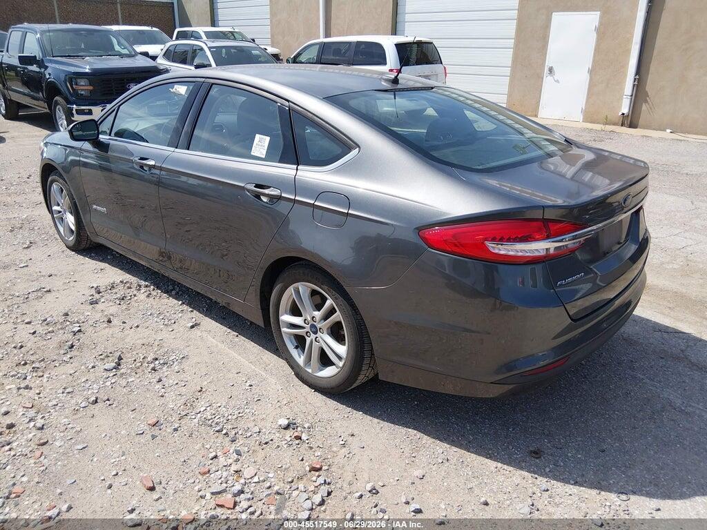 3FA6P0UU8JR209464 2018 FORD FUSION HYBRID photo no. 3