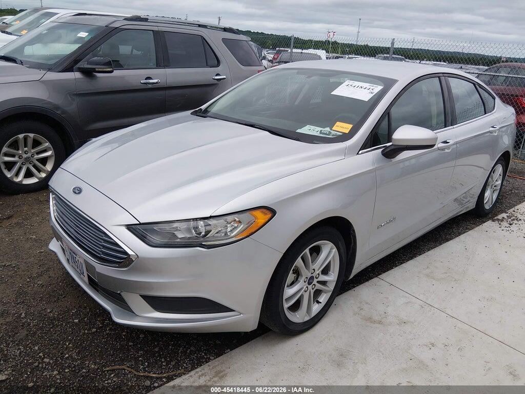3FA6P0LU9JR111853 2018 FORD FUSION HYBRID photo no. 2