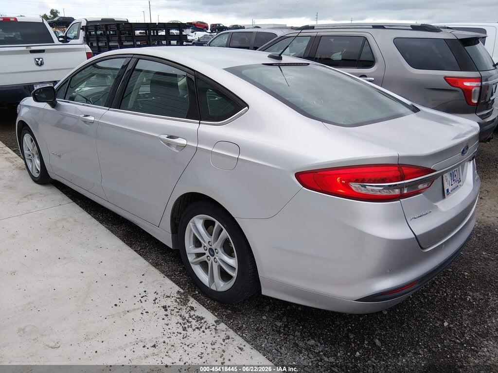 3FA6P0LU9JR111853 2018 FORD FUSION HYBRID photo no. 3