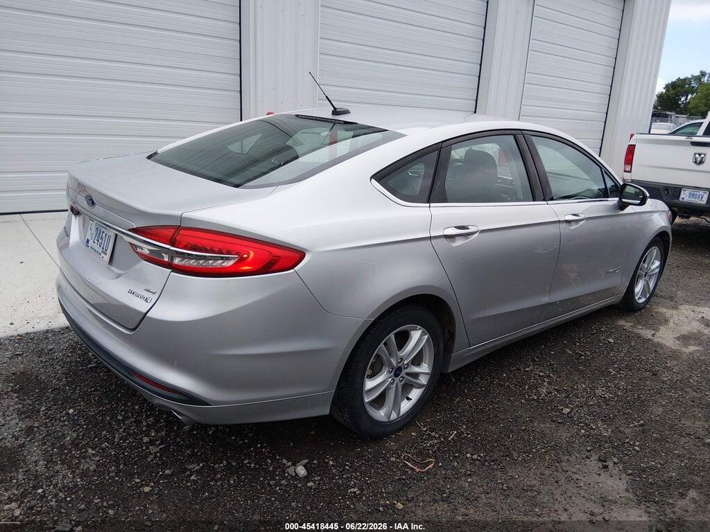 3FA6P0LU9JR111853 2018 FORD FUSION HYBRID photo no. 4