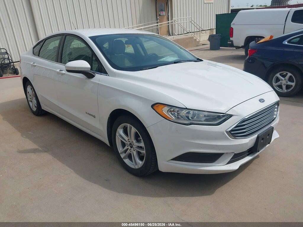 3FA6P0UU5JR254362 2018 FORD FUSION HYBRID photo no. 1