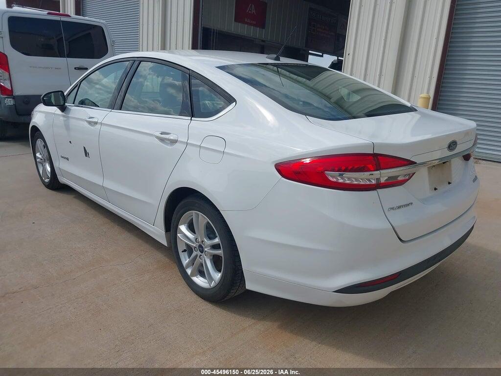 3FA6P0UU5JR254362 2018 FORD FUSION HYBRID photo no. 3