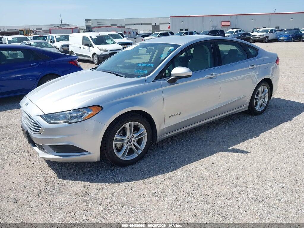 3FA6P0UU0JR243608 2018 FORD FUSION HYBRID photo no. 2