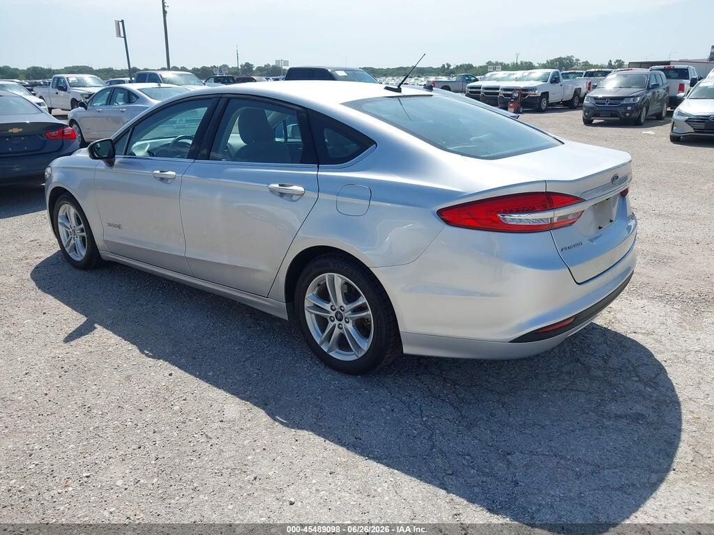3FA6P0UU0JR243608 2018 FORD FUSION HYBRID photo no. 3