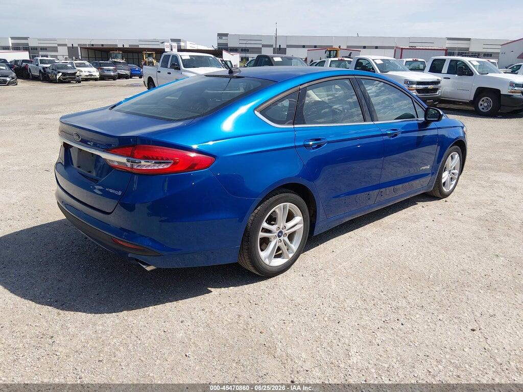 3FA6P0UU2JR235865 2018 FORD FUSION HYBRID photo no. 4