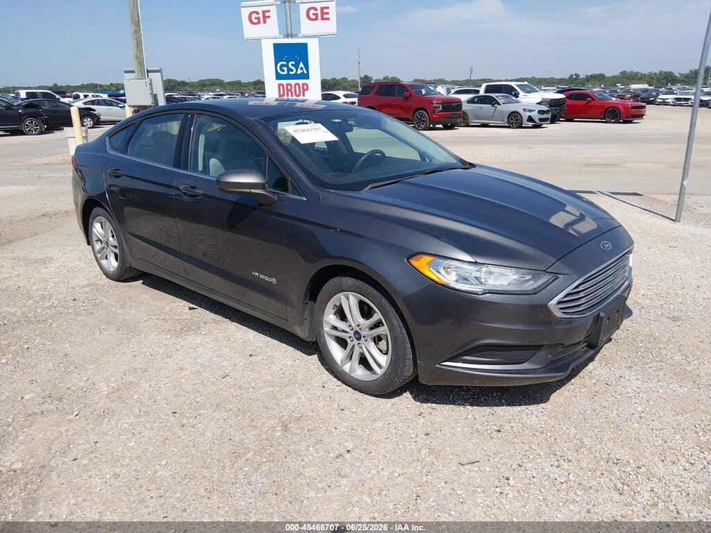 3FA6P0UU2JR243609 2018 FORD FUSION HYBRID photo no. 1