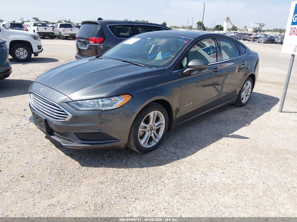 3FA6P0UU2JR243609 2018 FORD FUSION HYBRID photo no. 2