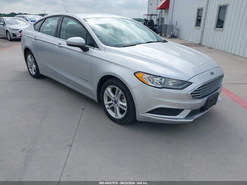 3FA6P0UU9JR100608 2018 FORD FUSION HYBRID photo no. 1