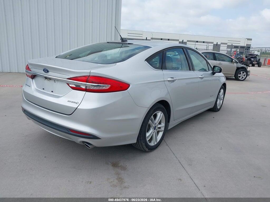 3FA6P0UU9JR100608 2018 FORD FUSION HYBRID photo no. 4