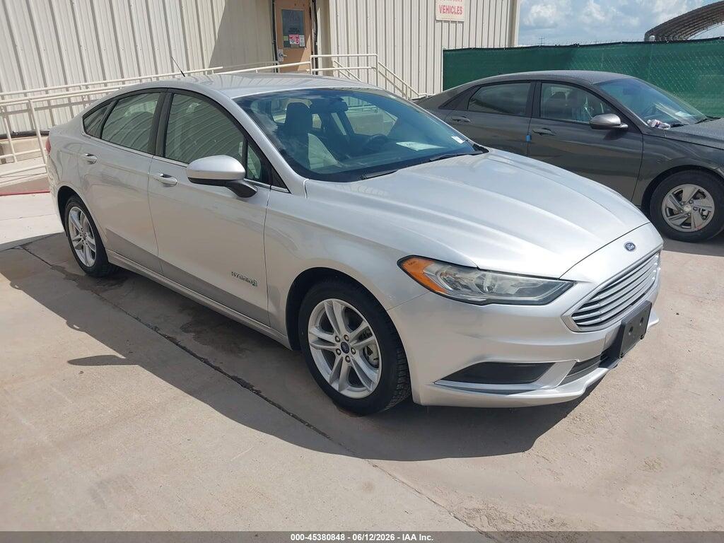 3FA6P0UU8JR100549 2018 FORD FUSION HYBRID photo no. 1