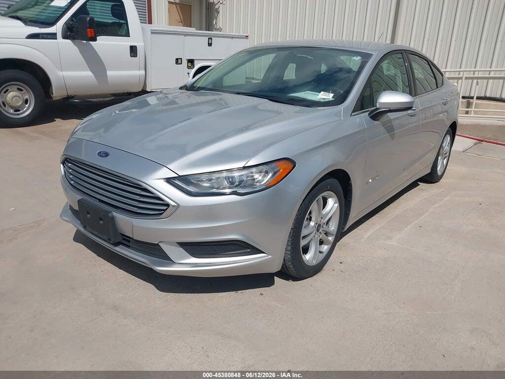 3FA6P0UU8JR100549 2018 FORD FUSION HYBRID photo no. 2