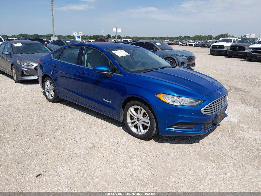 3FA6P0UU6JR122467 2018 FORD FUSION HYBRID photo no. 1