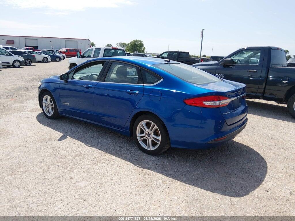 3FA6P0UU6JR122467 2018 FORD FUSION HYBRID photo no. 3
