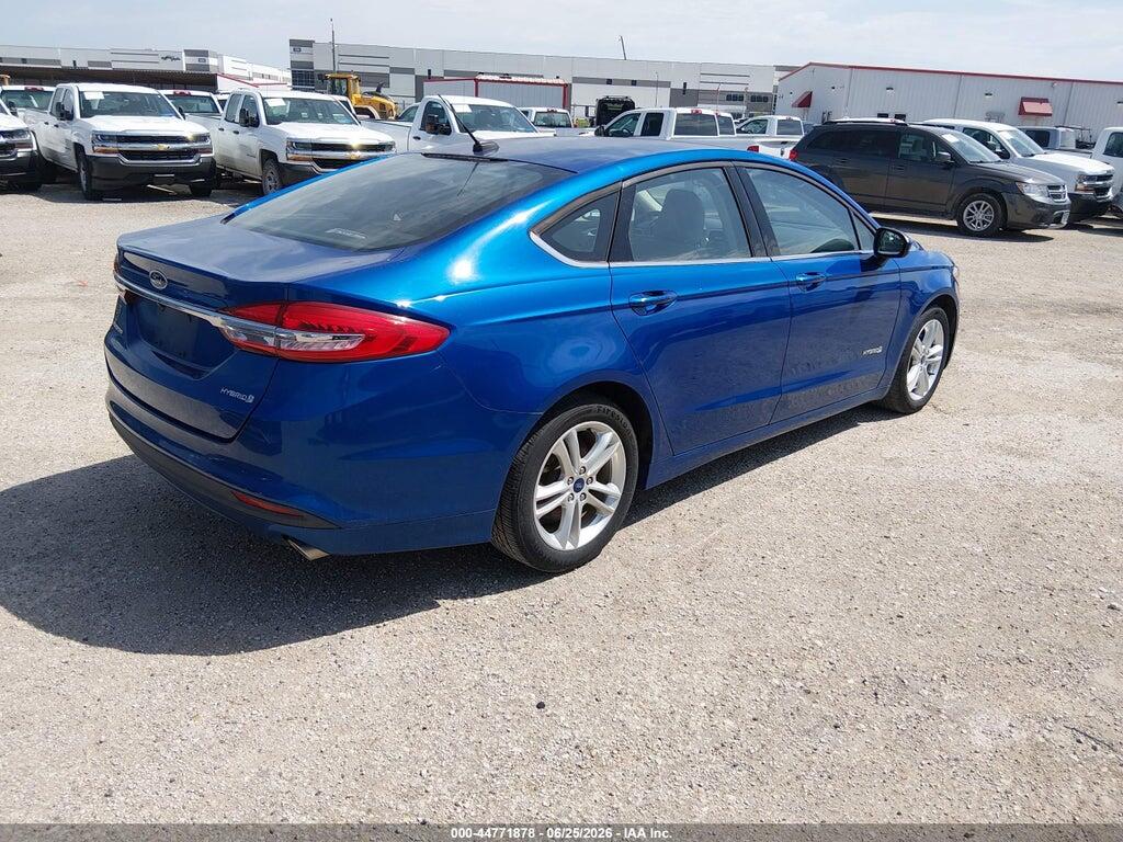 3FA6P0UU6JR122467 2018 FORD FUSION HYBRID photo no. 4