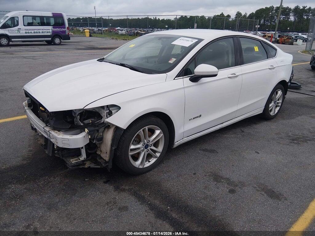 3FA6P0UU7JR100445 2018 FORD FUSION HYBRID photo no. 2