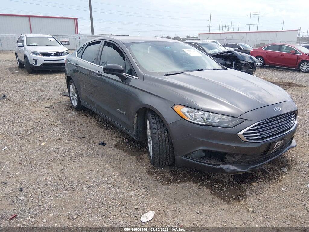 3FA6P0LU1JR173425 2018 FORD FUSION HYBRID photo no. 1