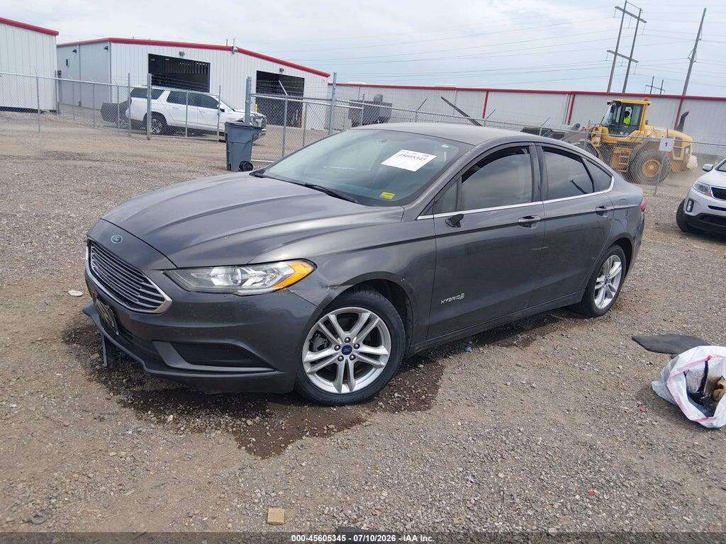 3FA6P0LU1JR173425 2018 FORD FUSION HYBRID photo no. 2