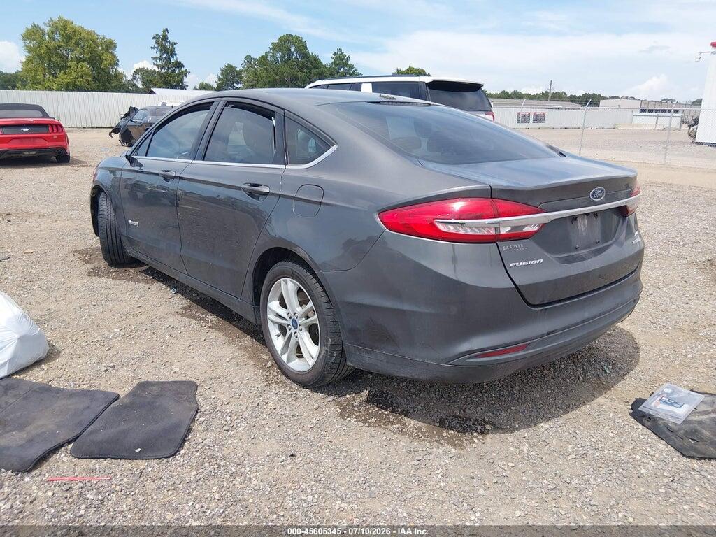3FA6P0LU1JR173425 2018 FORD FUSION HYBRID photo no. 3