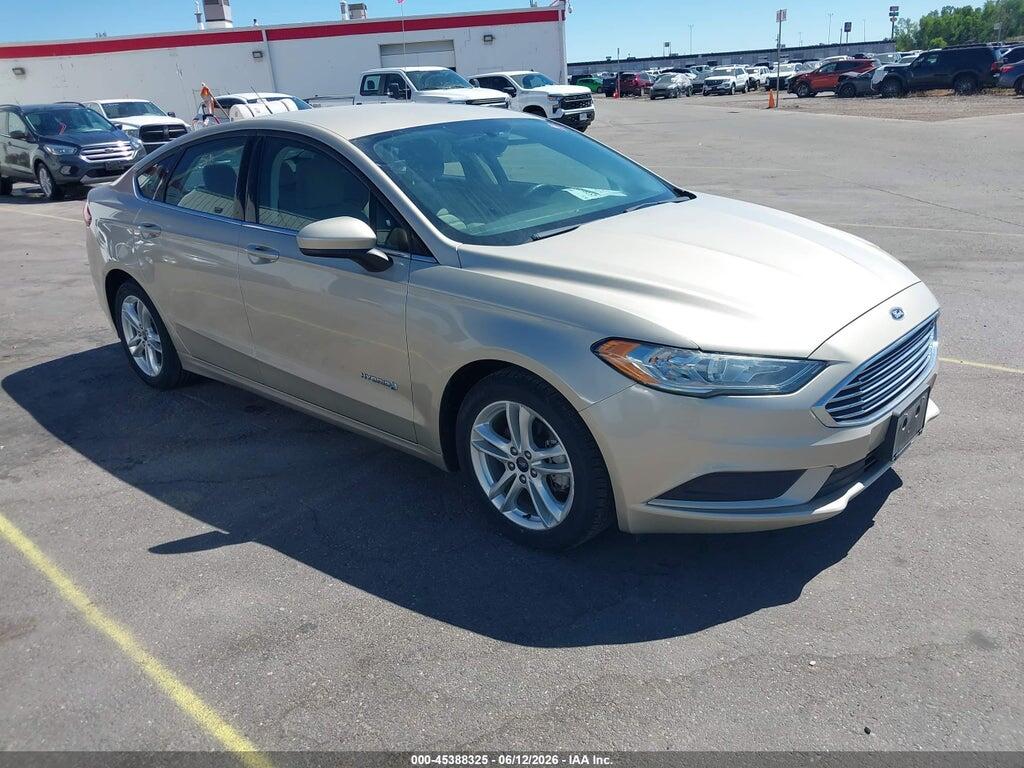 3FA6P0UU2JR209444 2018 FORD FUSION HYBRID photo no. 1