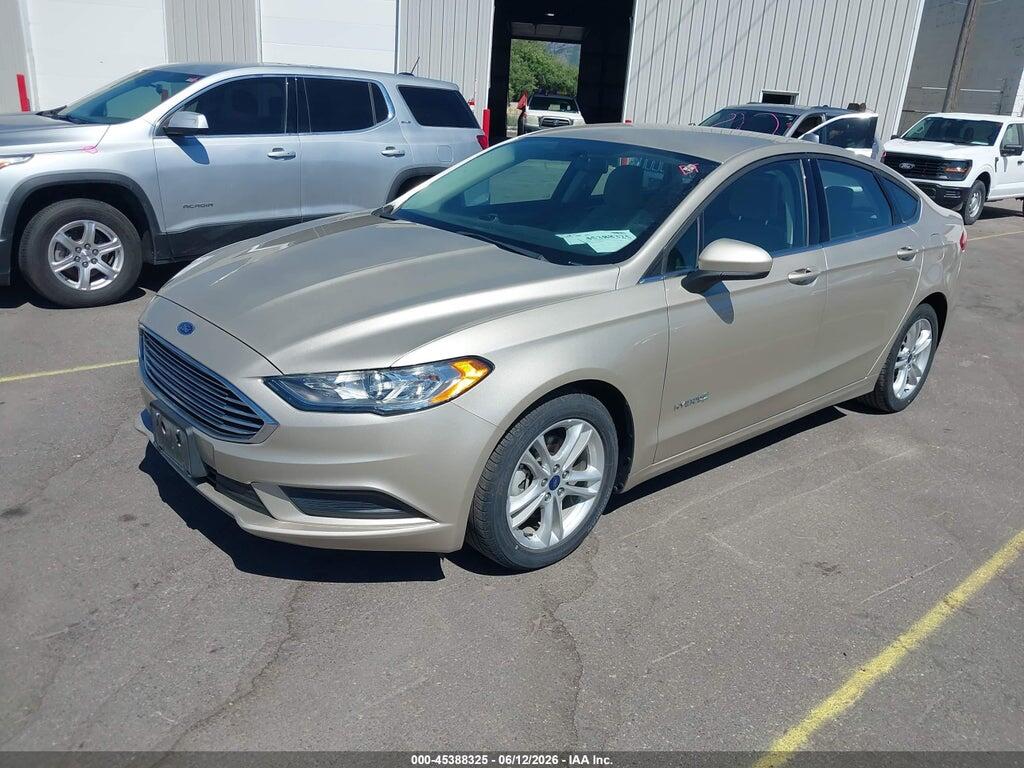 3FA6P0UU2JR209444 2018 FORD FUSION HYBRID photo no. 2
