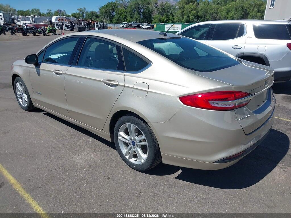 3FA6P0UU2JR209444 2018 FORD FUSION HYBRID photo no. 3
