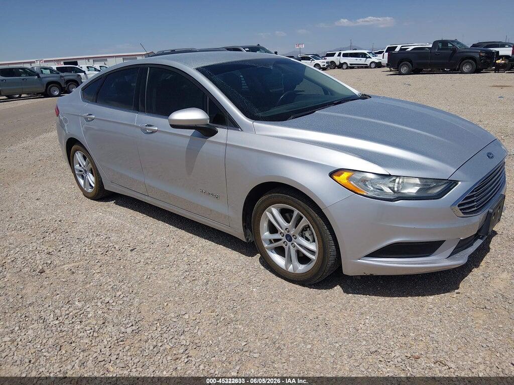 3FA6P0UU3JR100183 2018 FORD FUSION HYBRID photo no. 1