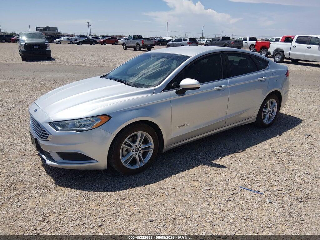 3FA6P0UU3JR100183 2018 FORD FUSION HYBRID photo no. 2