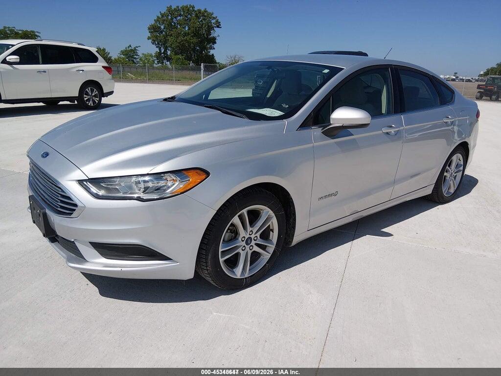 3FA6P0UU8JR122986 2018 FORD FUSION HYBRID photo no. 2