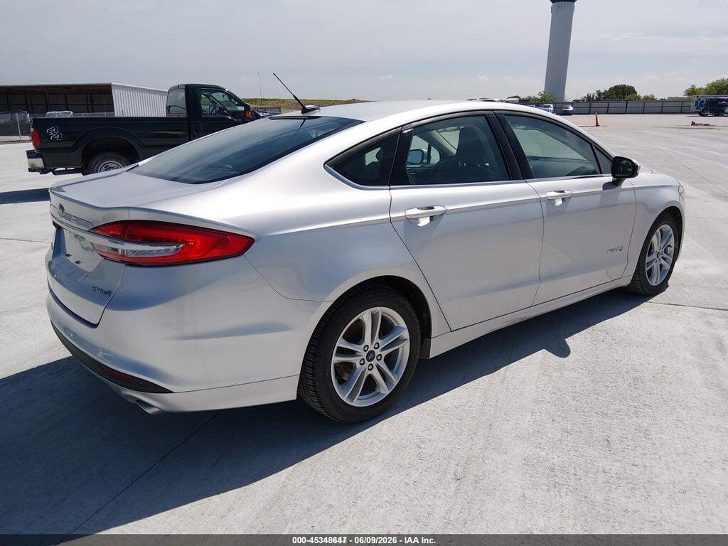 3FA6P0UU8JR122986 2018 FORD FUSION HYBRID photo no. 4