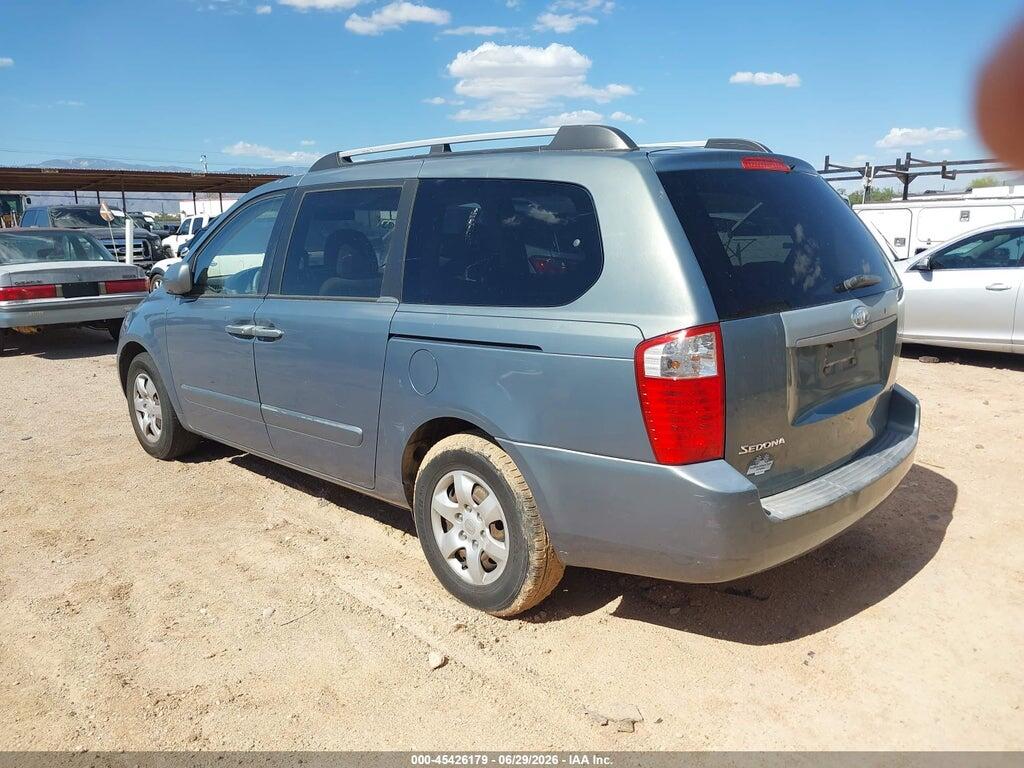 KNDMB233376162127 2007 KIA SEDONA photo no. 3