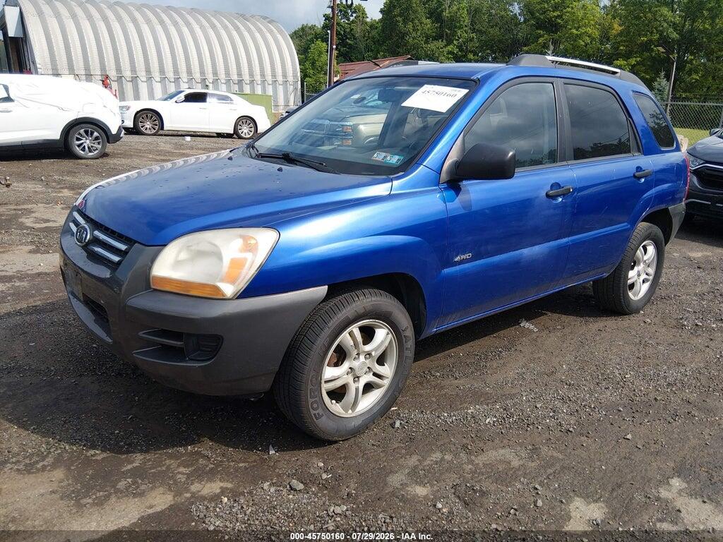 KNDJE723977333983 2007 KIA SPORTAGE photo no. 2