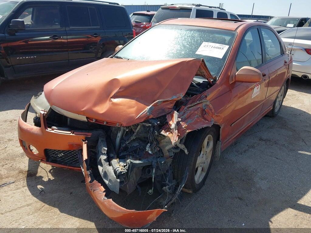 KNAFE121X75006325 2007 KIA SPECTRA photo no. 2