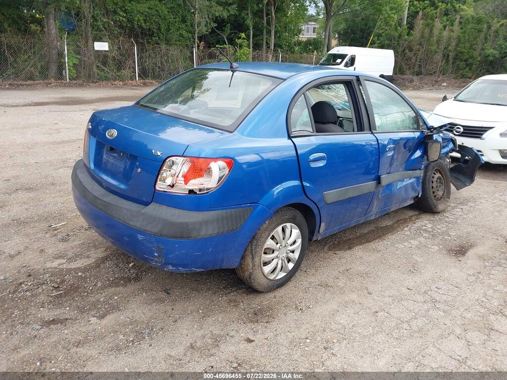 KNADE123276221815 2007 KIA RIO photo no. 4