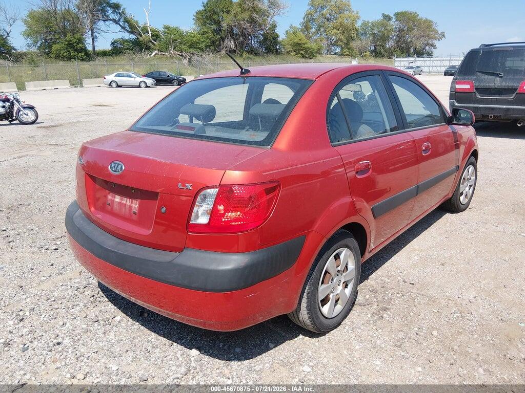 KNADE123976208205 2007 KIA RIO photo no. 4