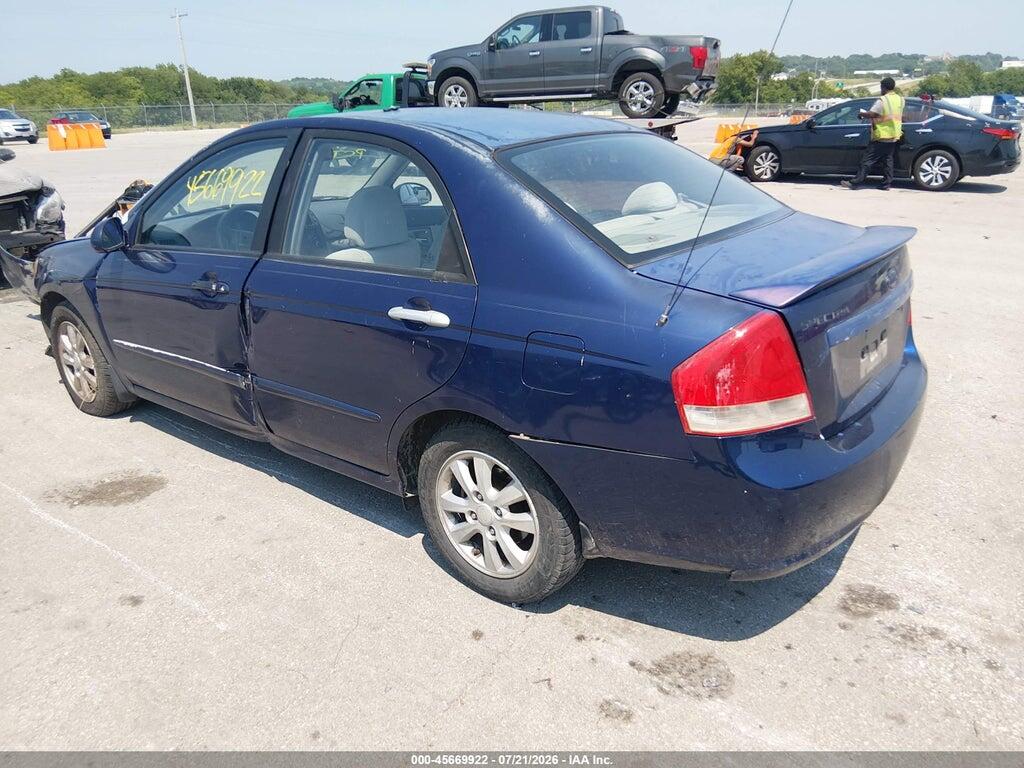 KNAFE121075409942 2007 KIA SPECTRA photo no. 3