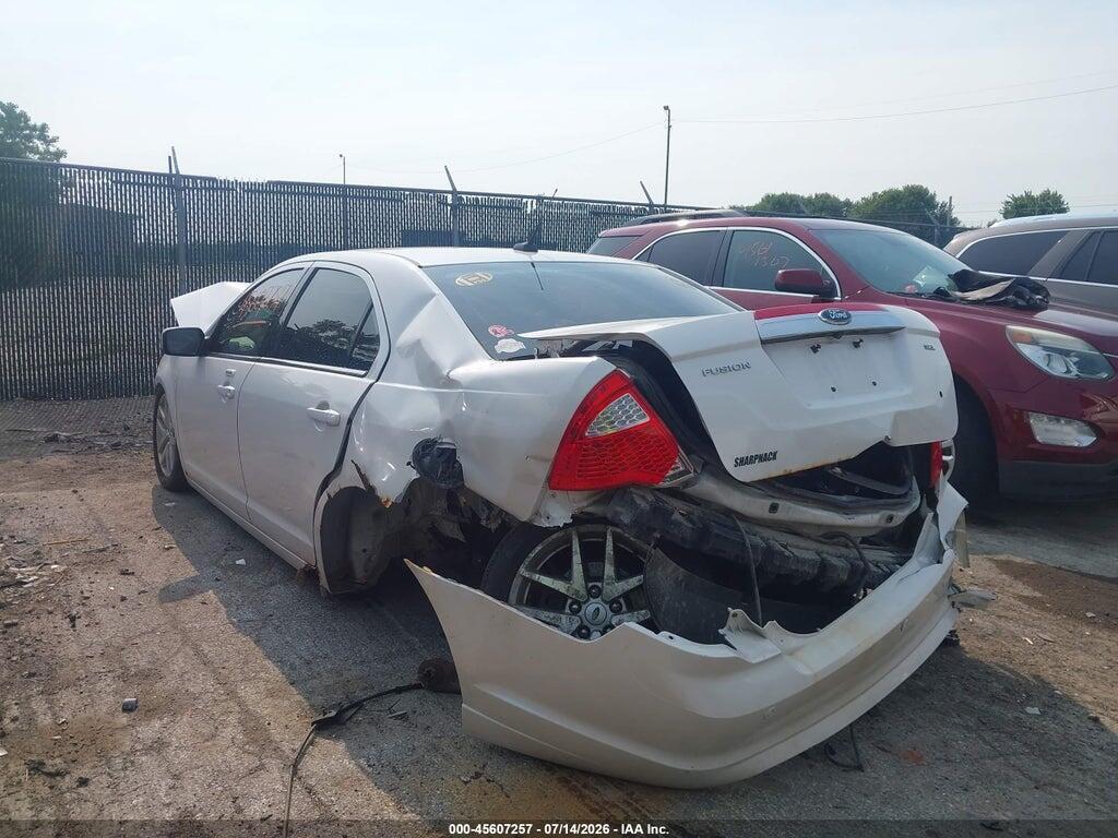 3FAHP0JA0CR374284 2012 FORD FUSION photo no. 3