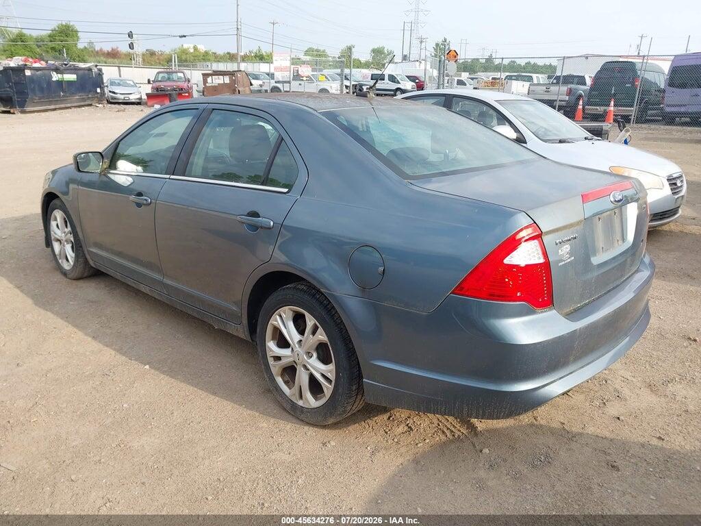 3FAHP0HAXCR309710 2012 FORD FUSION photo no. 3