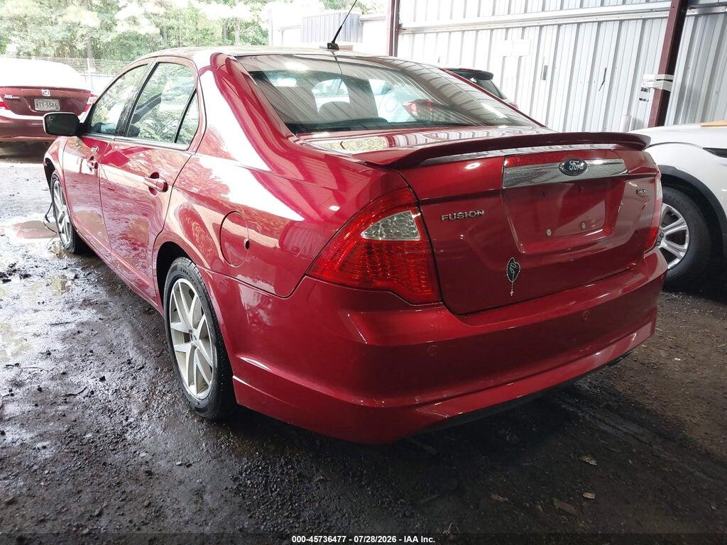 3FAHP0JA7CR154706 2012 FORD FUSION photo no. 3
