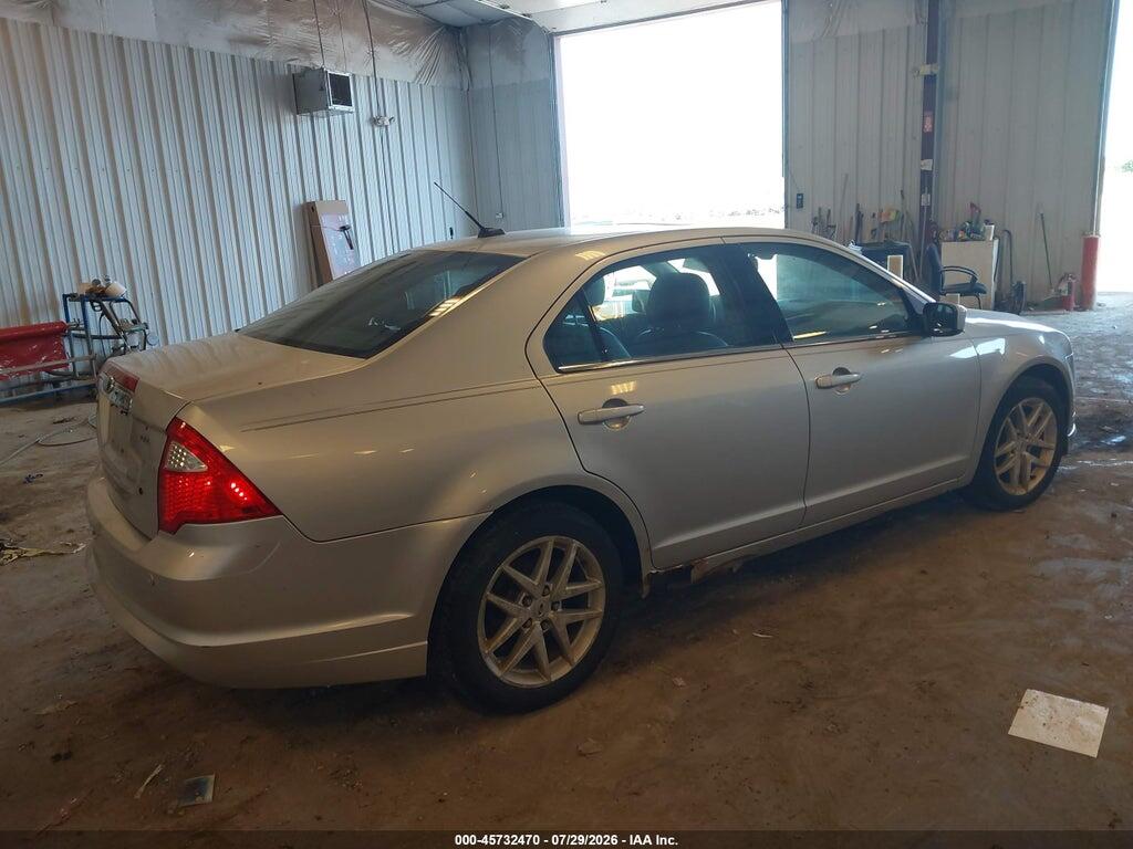 3FAHP0JA2CR294422 2012 FORD FUSION photo no. 4