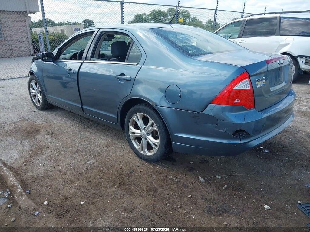 3FAHP0HA8CR446774 2012 FORD FUSION photo no. 3