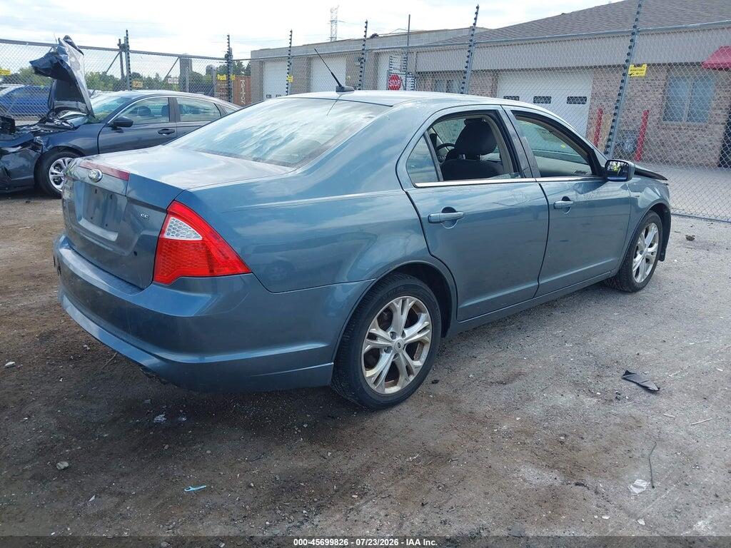 3FAHP0HA8CR446774 2012 FORD FUSION photo no. 4