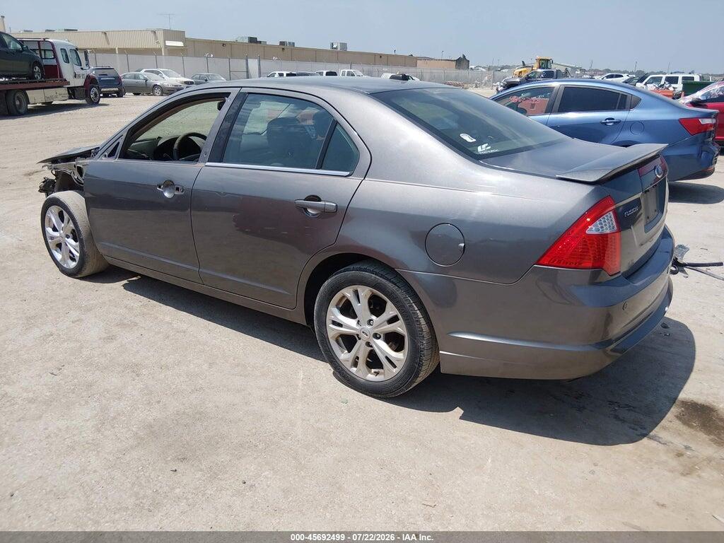 3FAHP0HA3CR294578 2012 FORD FUSION photo no. 3