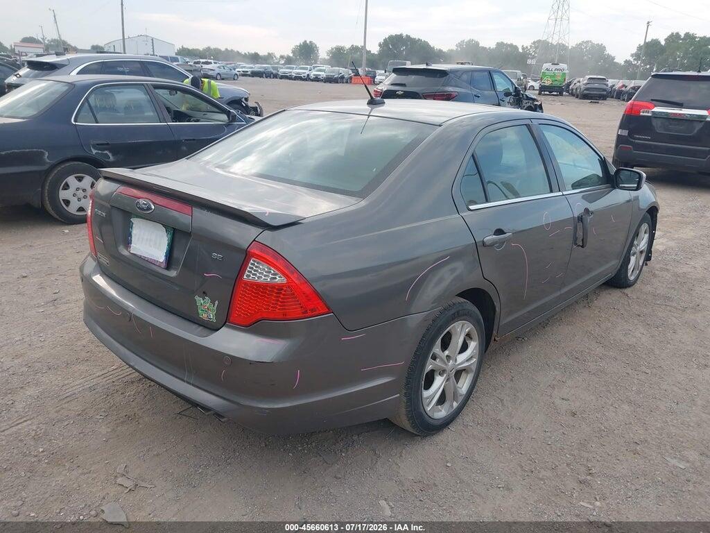 3FAHP0HA0CR332011 2012 FORD FUSION photo no. 4