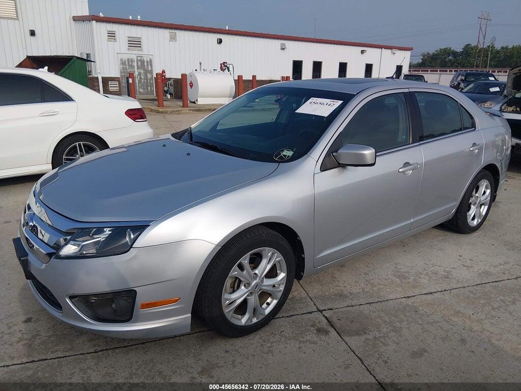 3FAHP0HA4CR122673 2012 FORD FUSION photo no. 2