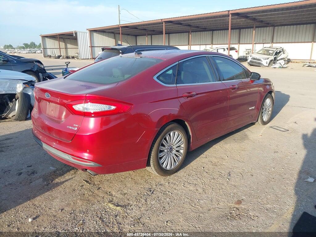 3FA6P0LUXGR404220 2016 FORD FUSION HYBRID photo no. 4