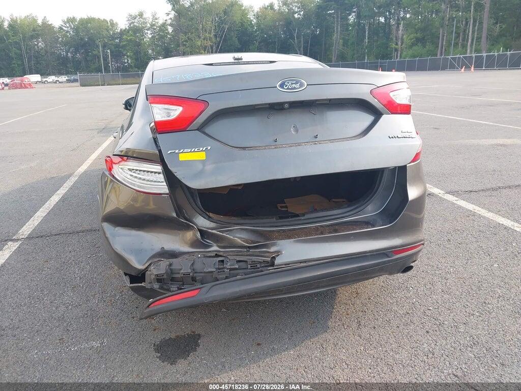 3FA6P0LU6GR368574 2016 FORD FUSION HYBRID photo no. 6