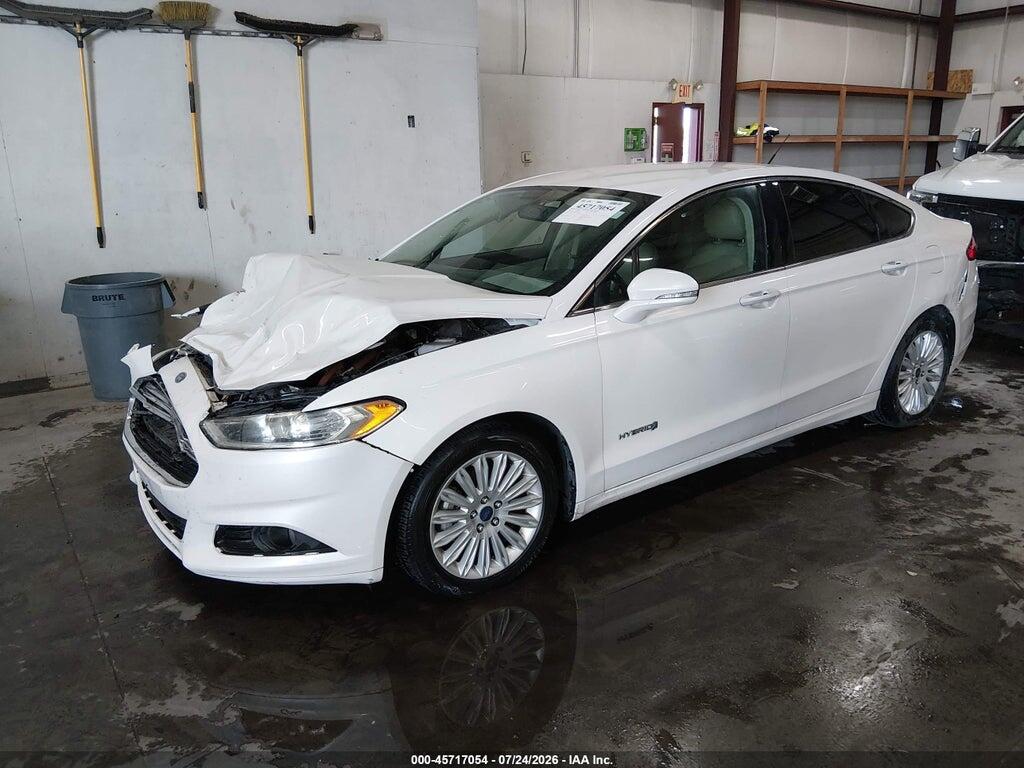 3FA6P0LU5GR291485 2016 FORD FUSION HYBRID photo no. 2